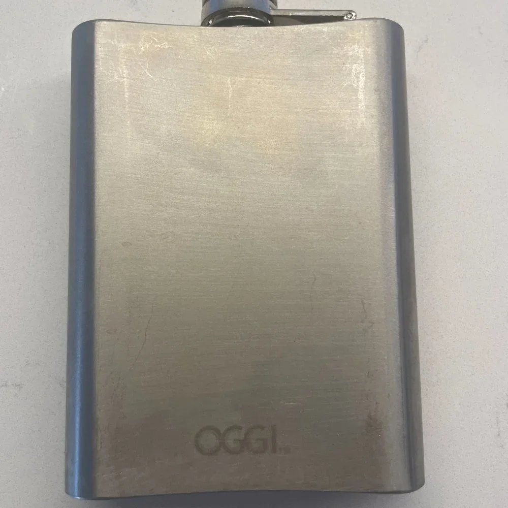 Oggi‎ Stainless Steel Flask, 8oz